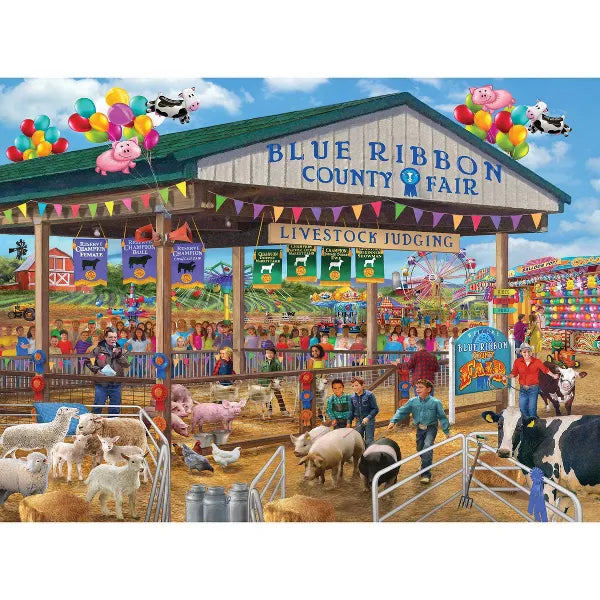Blue Ribbon County Fair 1000 Pieces