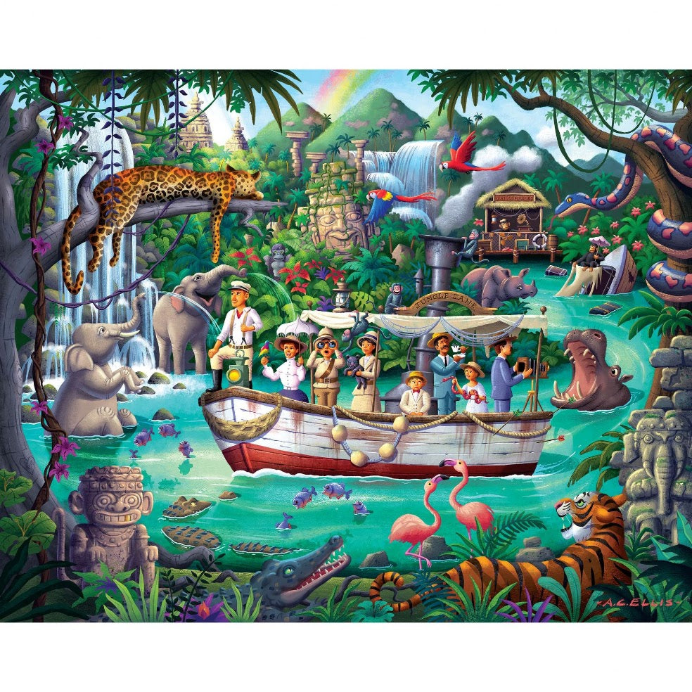 Jungle River Expedition 1000 Pieces