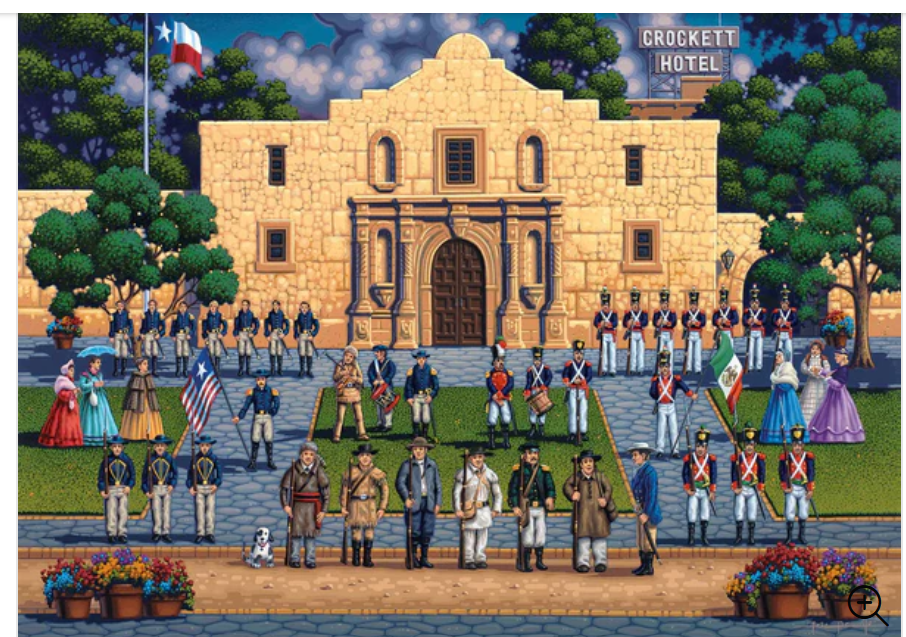 The Alamo 500 Pieces
