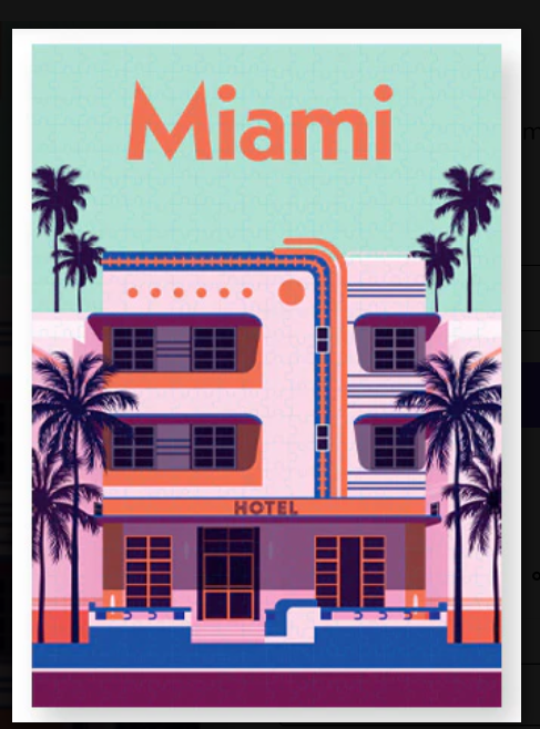 Miami 500 pieces