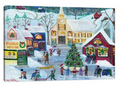 Christmas Holiday Shopping Village 1000 Pieces
