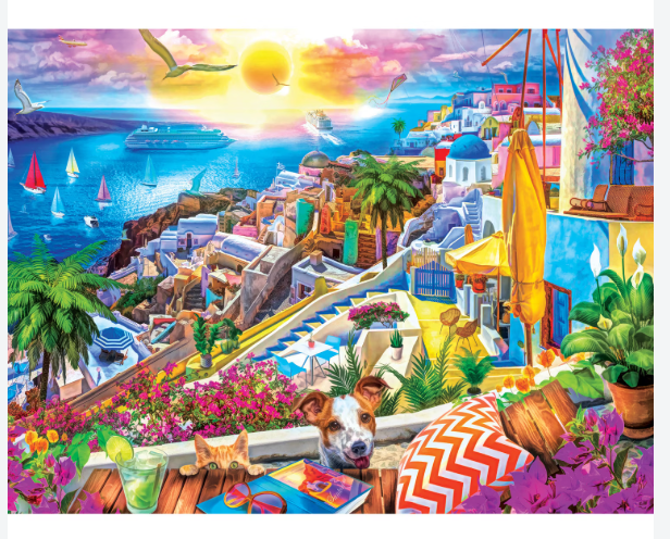 Santorini Sails 300 Pieces
