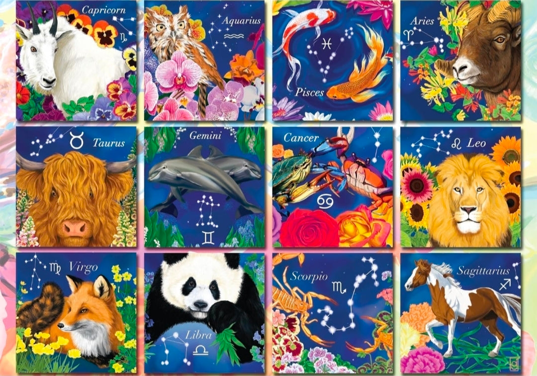 Botanical Zodiac 500 Pieces
