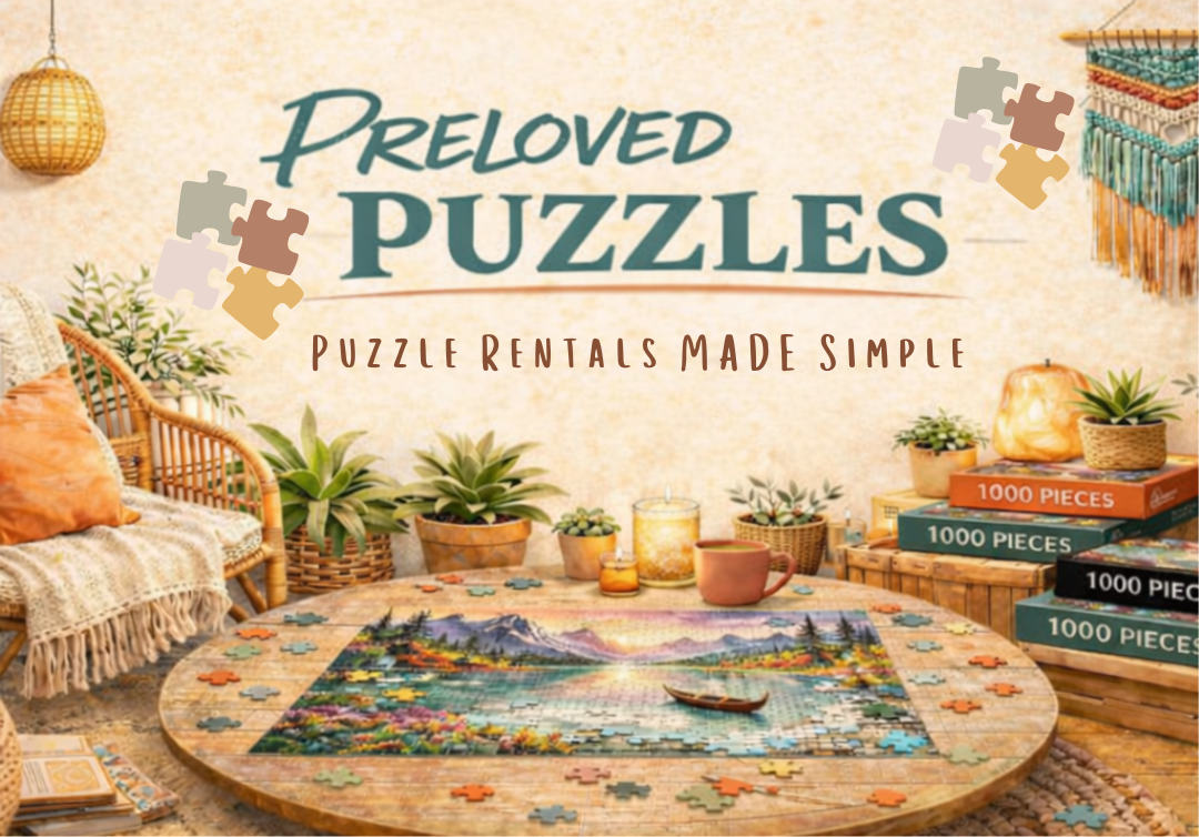 Jigsaw Rental Preloved Puzzles