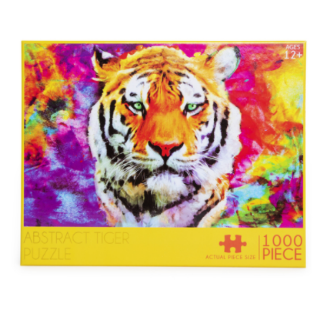 Abstract Tiger 1000 Pieces