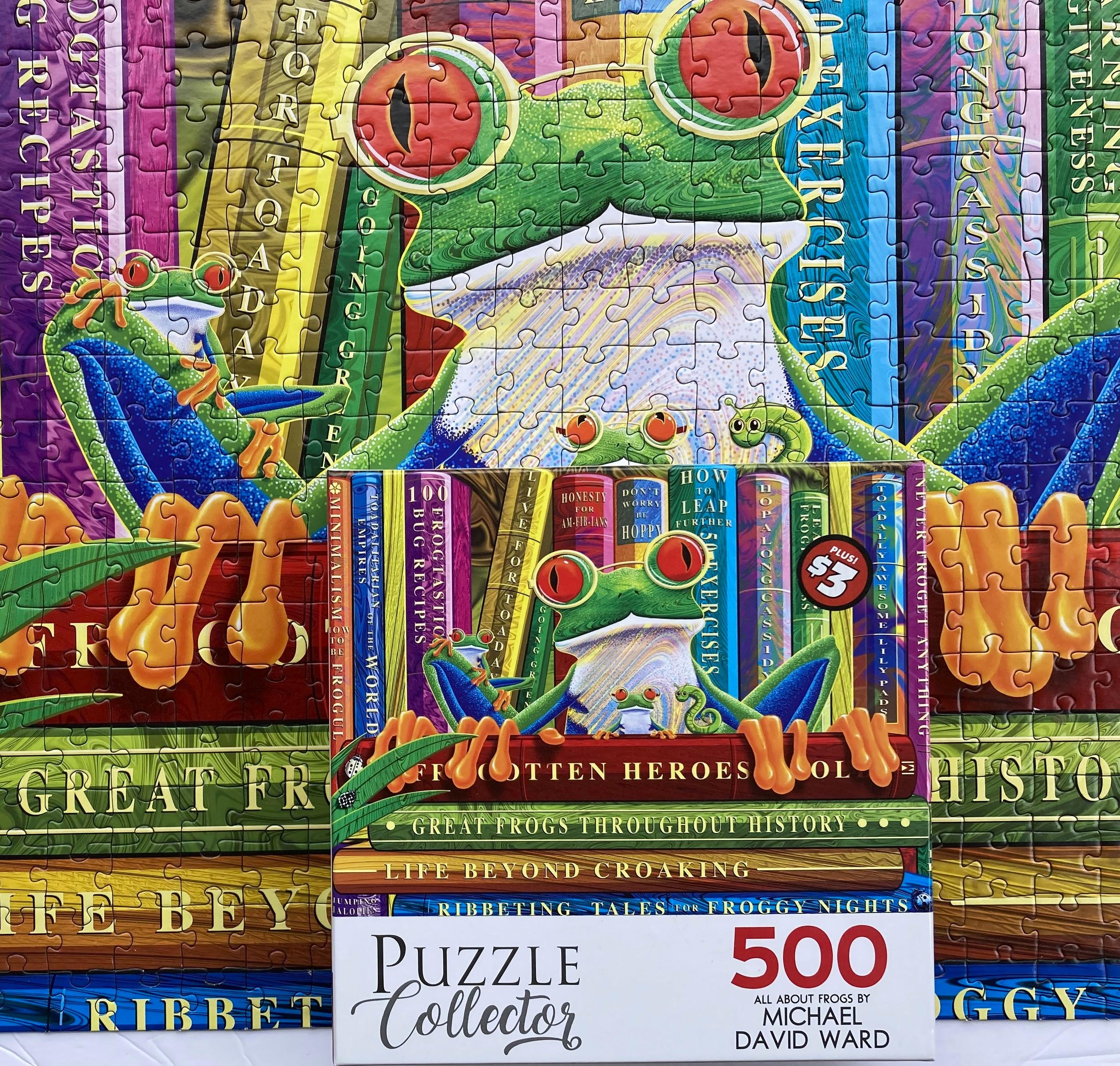 All About Frogs 500 Pieces