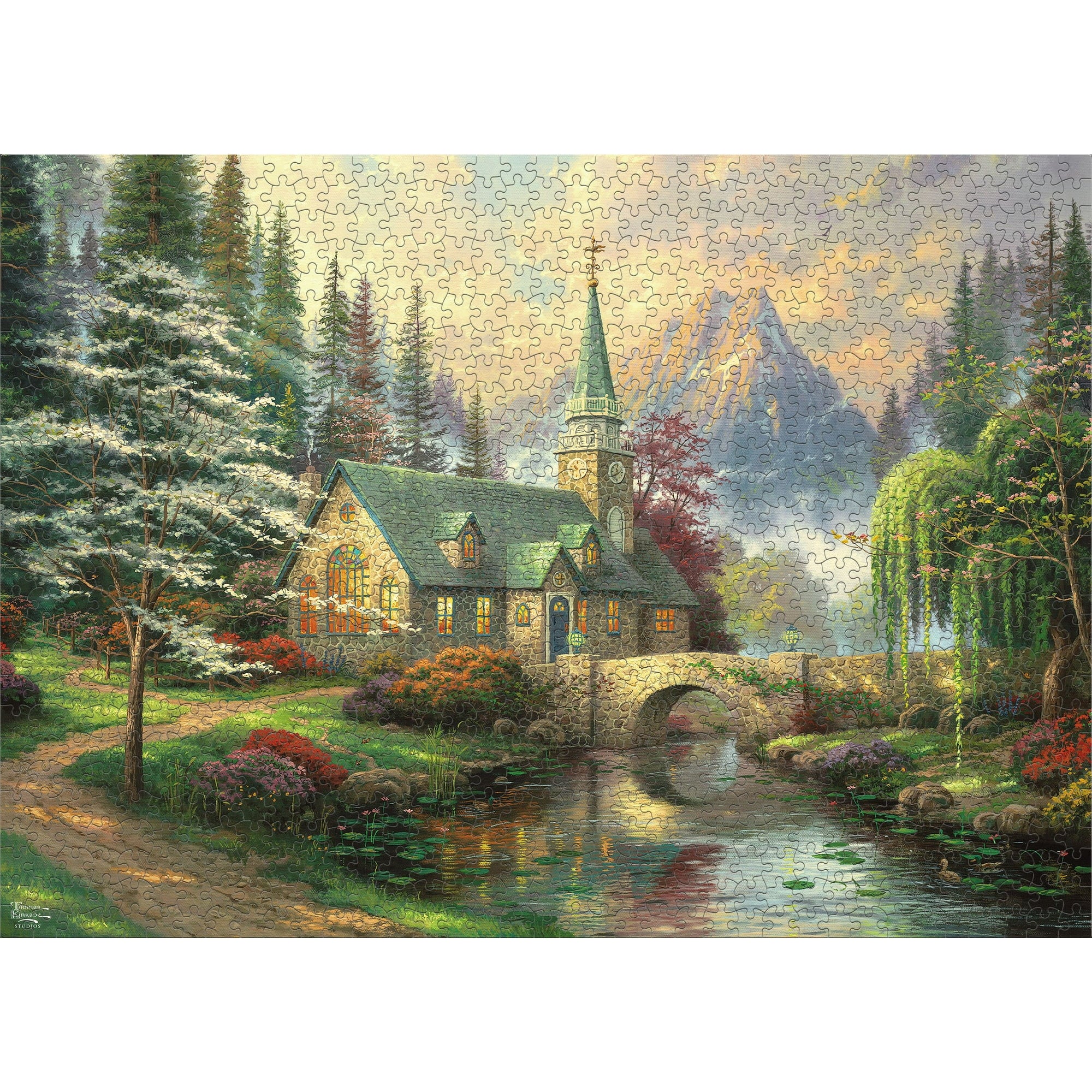 Sunday Morning Chapel 1000 Pieces