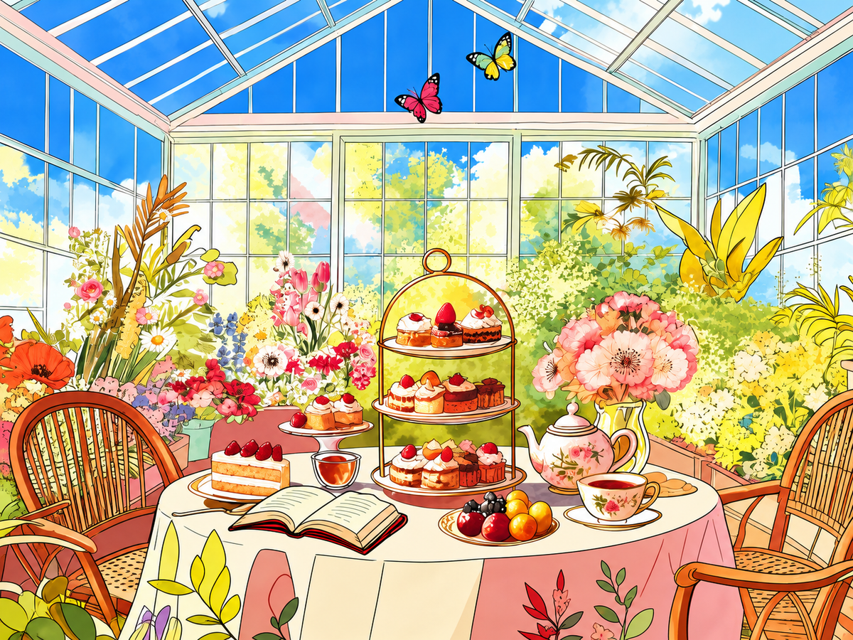 Sunshine Greenhouse 1000 Pieces