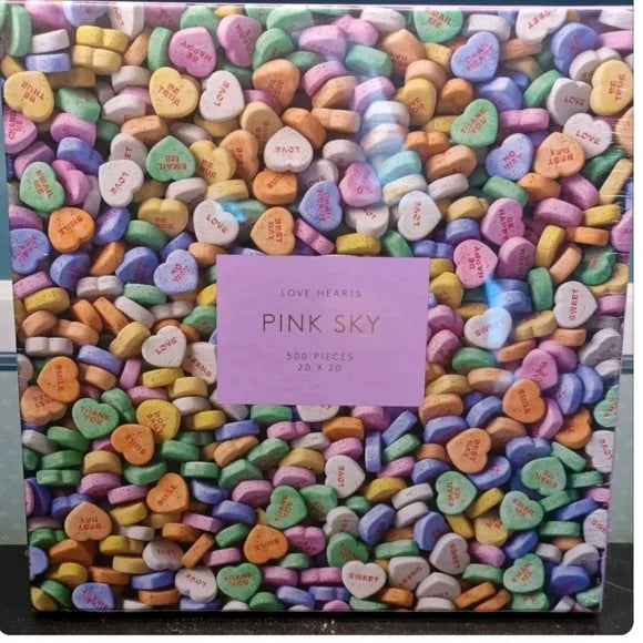 LOVE HEARTS Candy Hearts- 500 Pieces