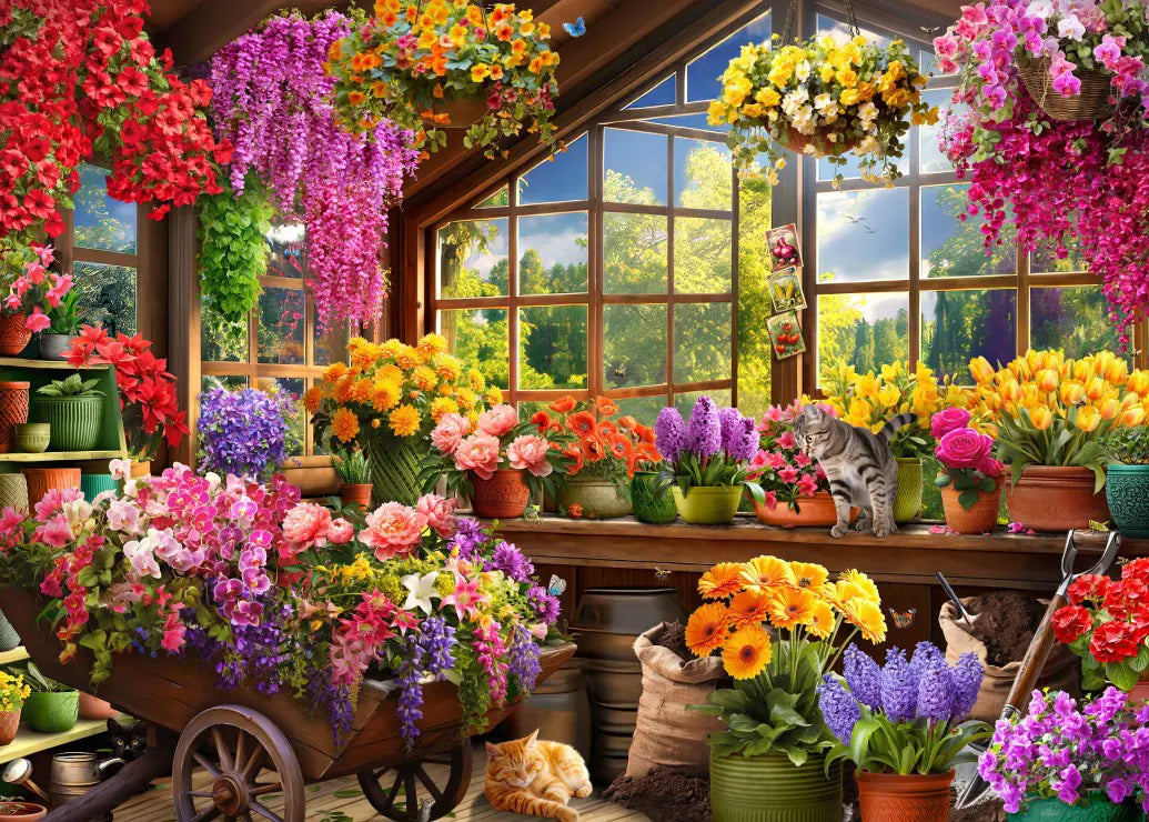 Colorful Potting Shed 500 Pieces