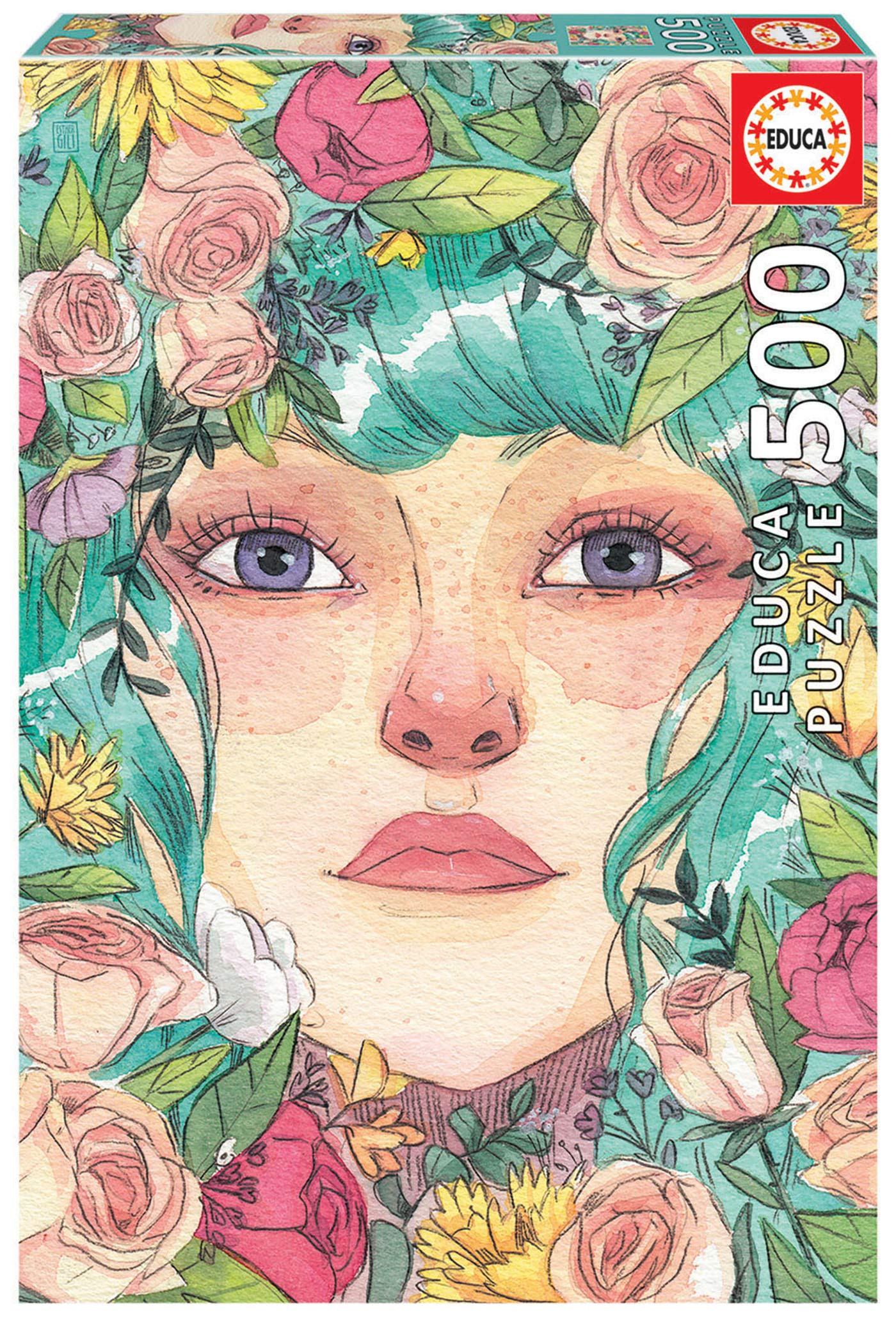 Flower Girl 500 Pieces