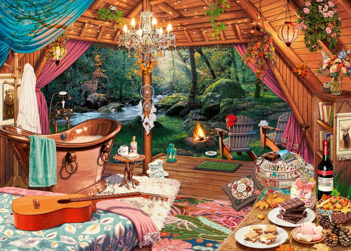 Cozy Glamping 500 Pieces
