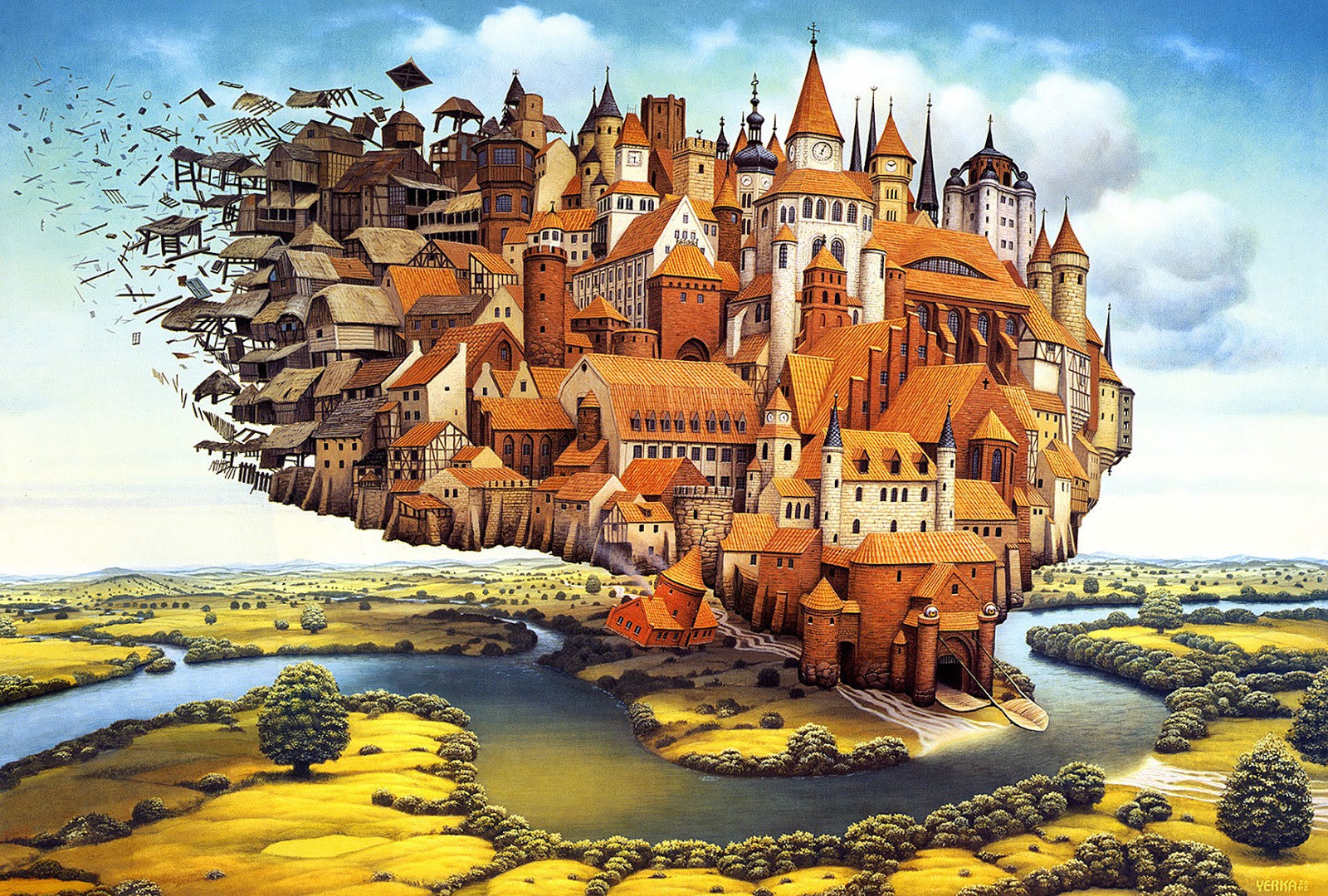 Fly Castle 1000 Pieces